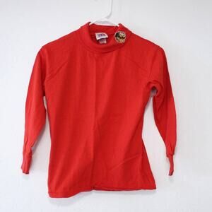 Vintage Kids Chicago Blackhawks Hockey NHL Long Sleeve T Shirt Medium